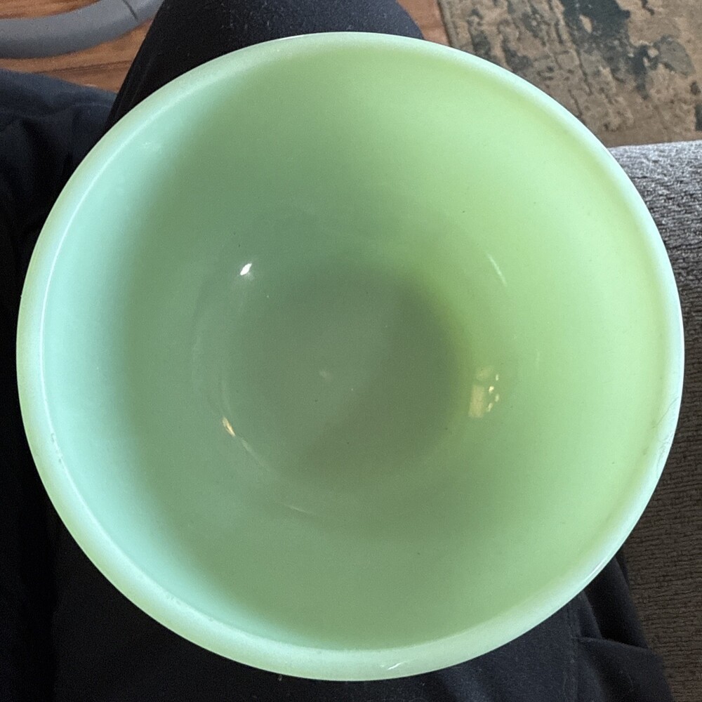 Vintage Fire King Jadeite Bowl Straight Sided 5" Round Rare